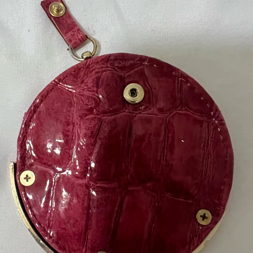 Elegant Red Croc Victoria’s Secret double sided mirror